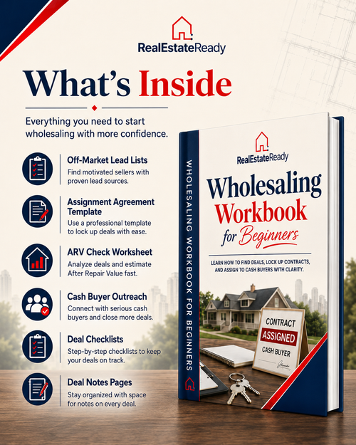 Wholesaling Workbook for Beginners